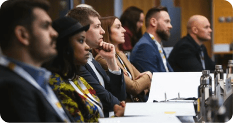 International Executive MBA Class with participants from over 10 countries